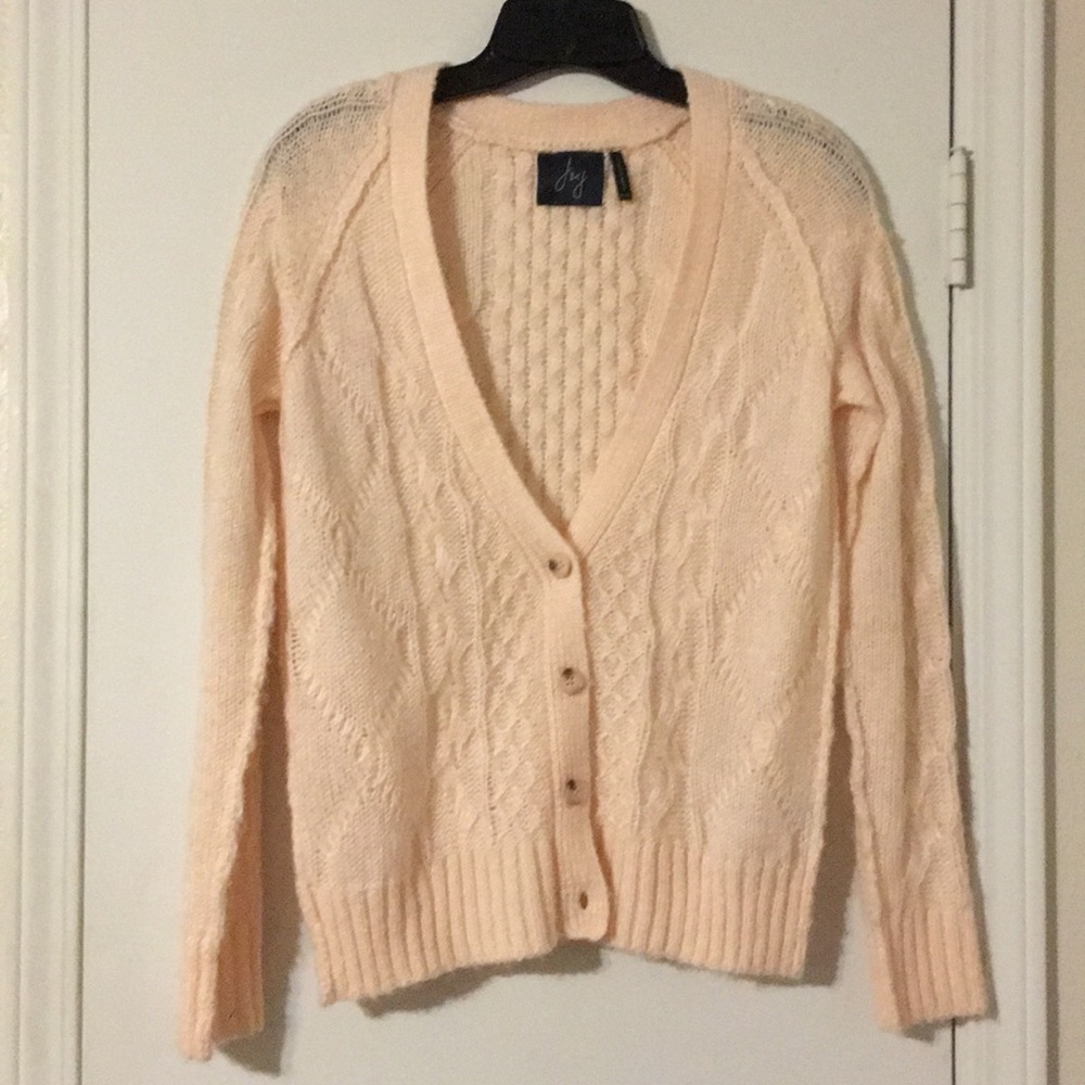 Light pink/ peach sweater